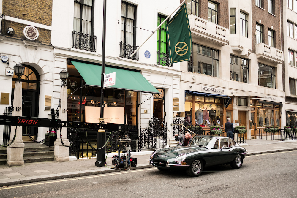 Kingsman E type to star at Concours on Savile Row