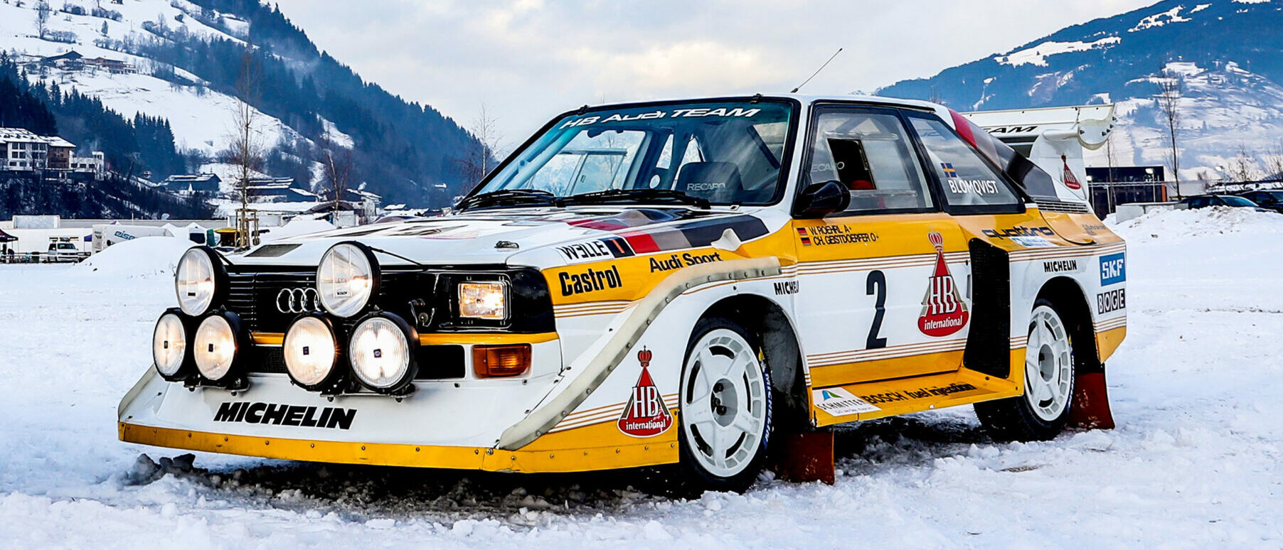 Four to the floor as Audi serves up Quattro legends